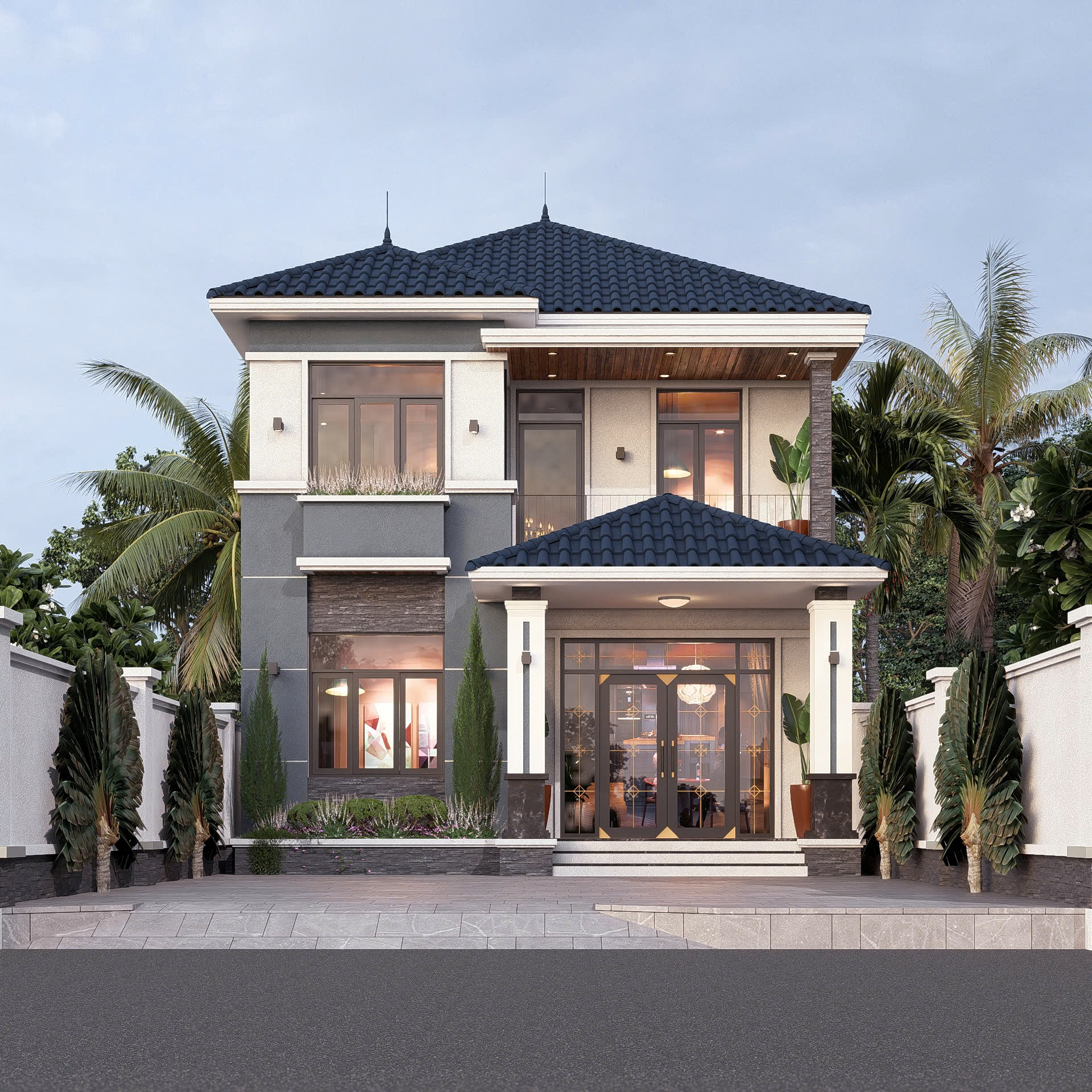 Công Trình Nhà Mái Nhật - Anh Thục